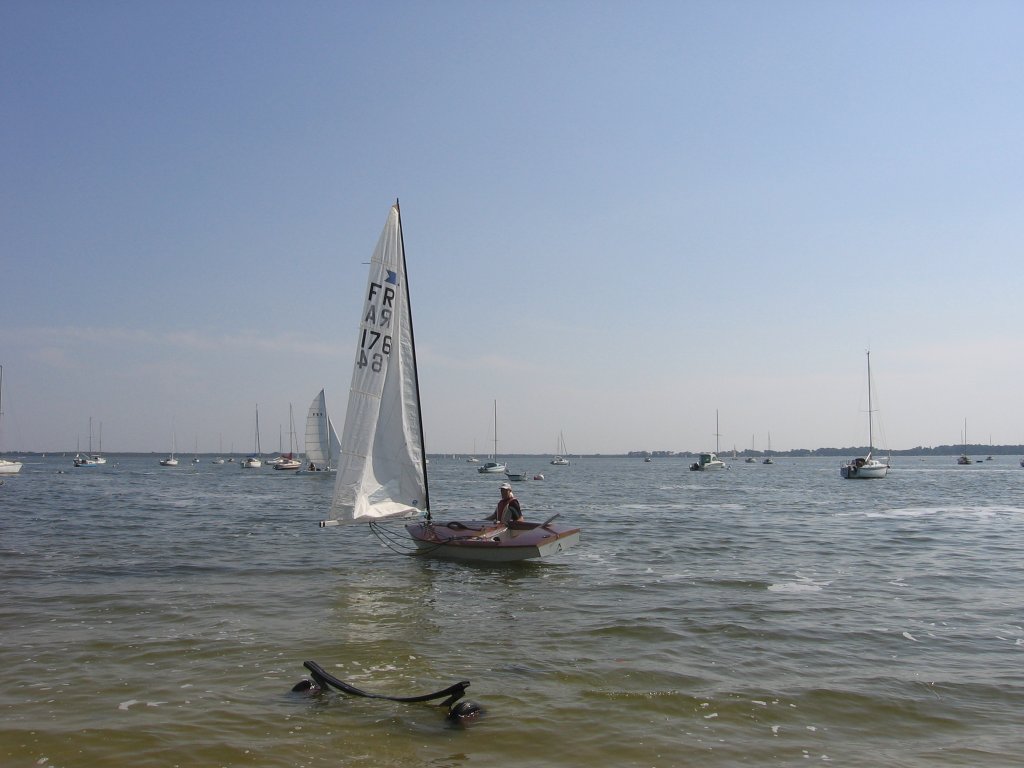 Premier contact avec l'eau
